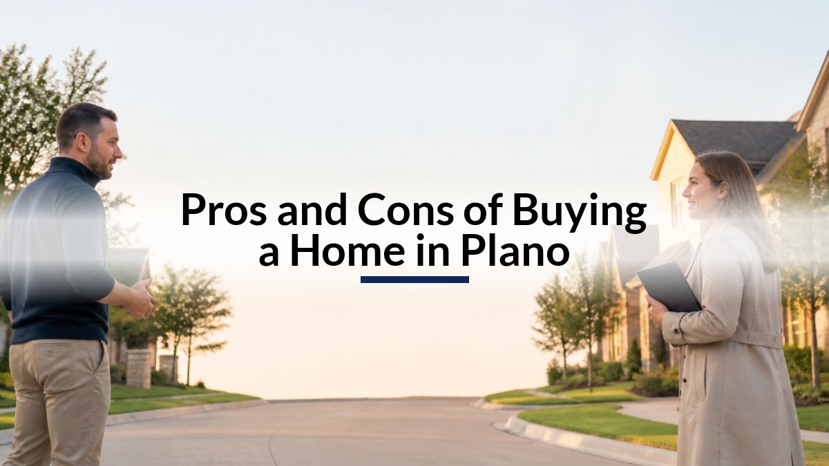 Pros and Cons of Buying a Home in Plano