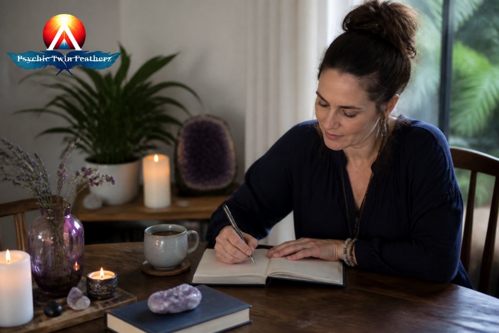 Psychic Reading vs Mediumship: Key Differences 2 Step-by-step visual guide for person and sitting and peacefully concepts for psychic reading vs mediumship