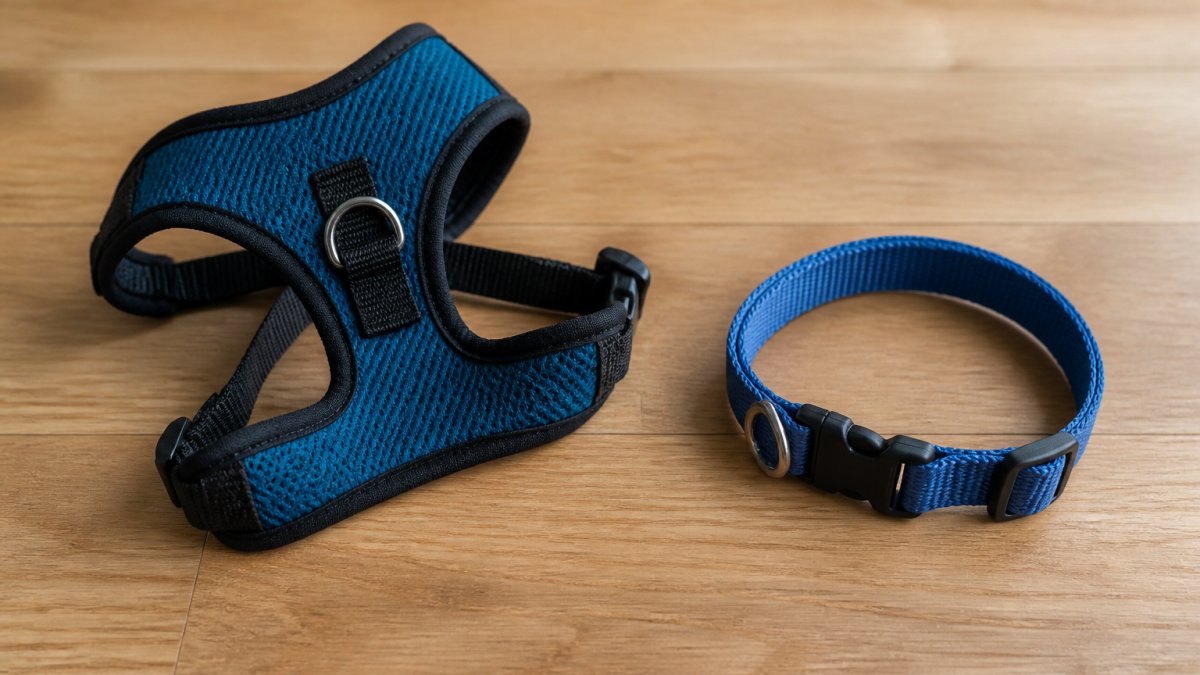 Puppy Harness vs Collar for Leash Training