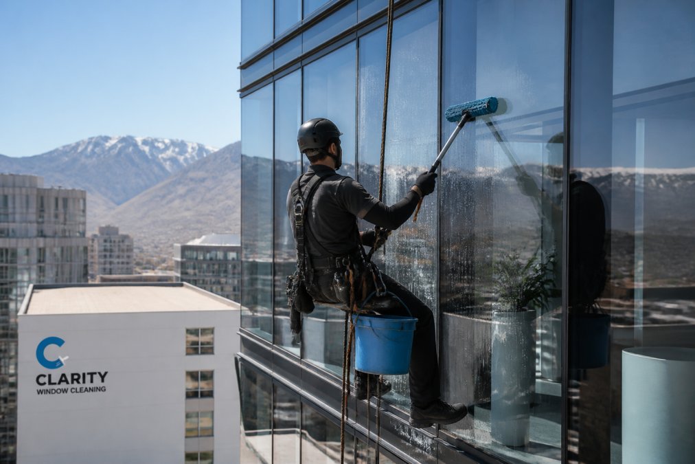 Pure Water Window Cleaning for Commercial Buildings