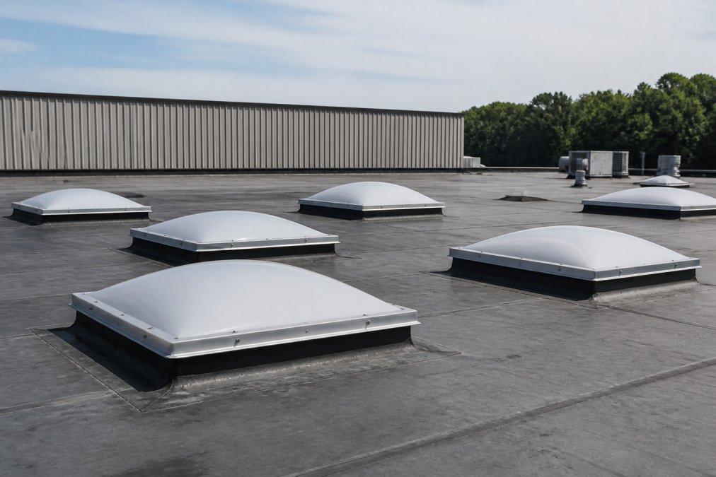 Pyramid Roofing Alternative for Industrial Buildings