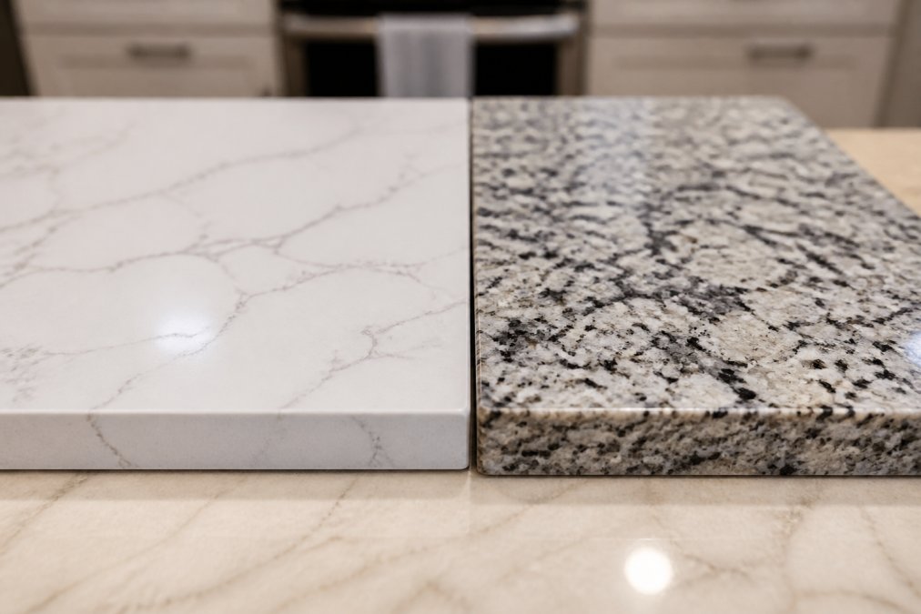 Quartz vs Granite Countertops for DFW Kitchens