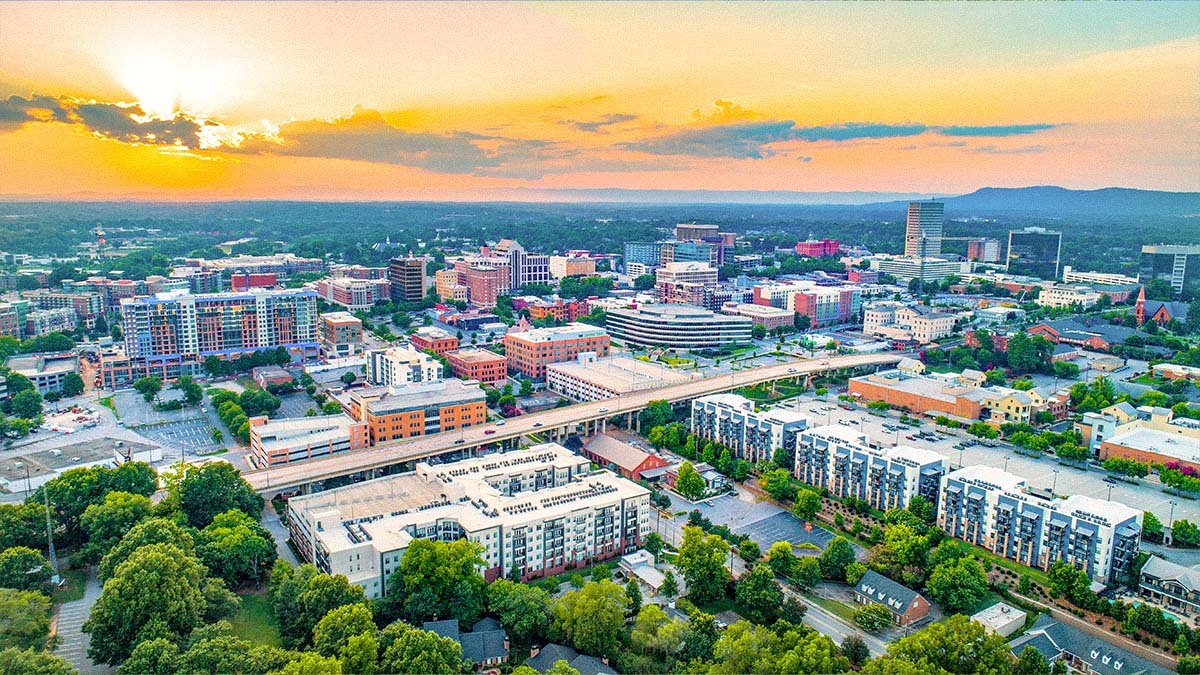 Downtown Greenville SC