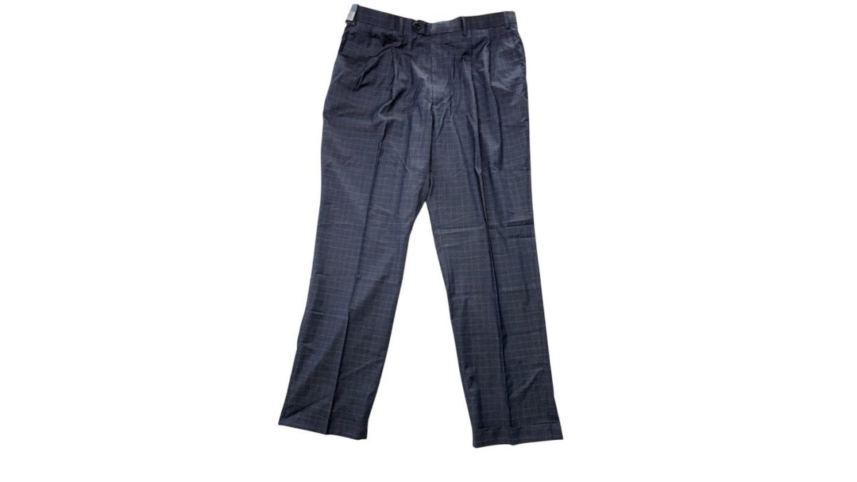 Ralph by Ralph Lauren Dress Pants High Rise Tapered Leg Blue Mens Size 40x32