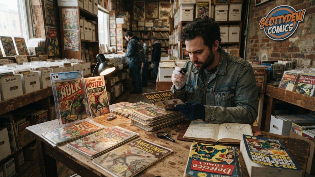 Rare Comic Book Hunting Guide: Find Valuable Issues