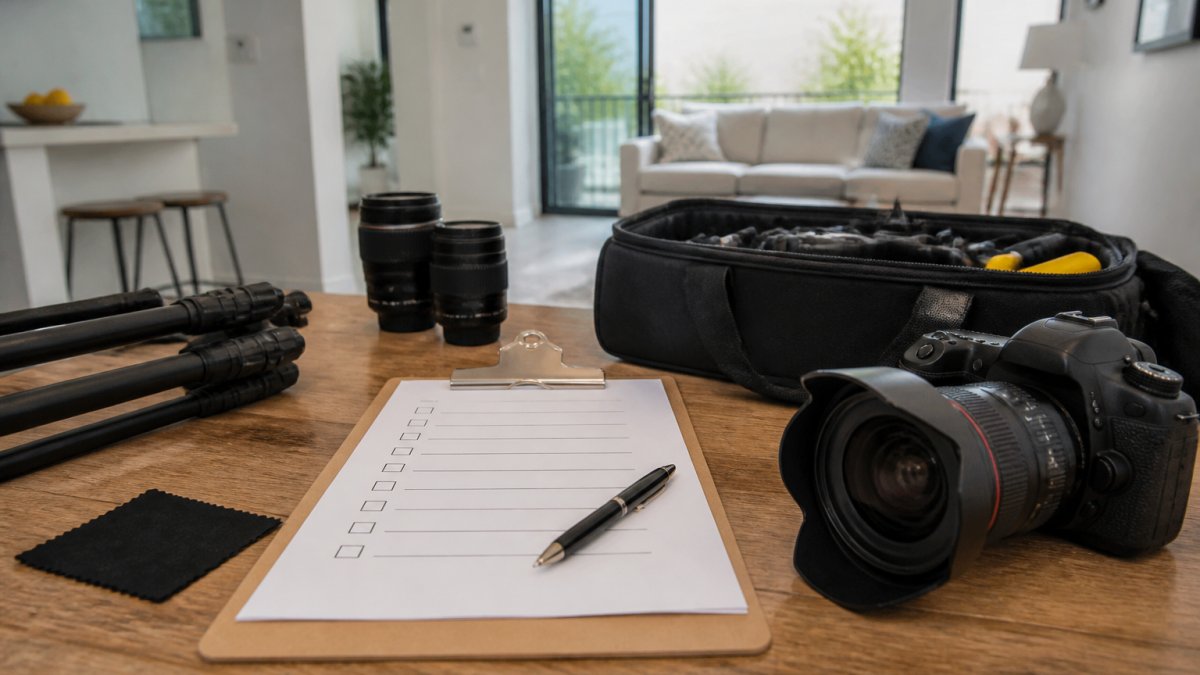 Real Estate Photography Checklist for Beginners