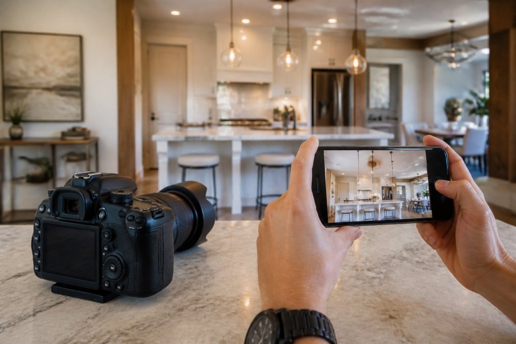 Real Estate Photography vs Smartphone Photos for Agents