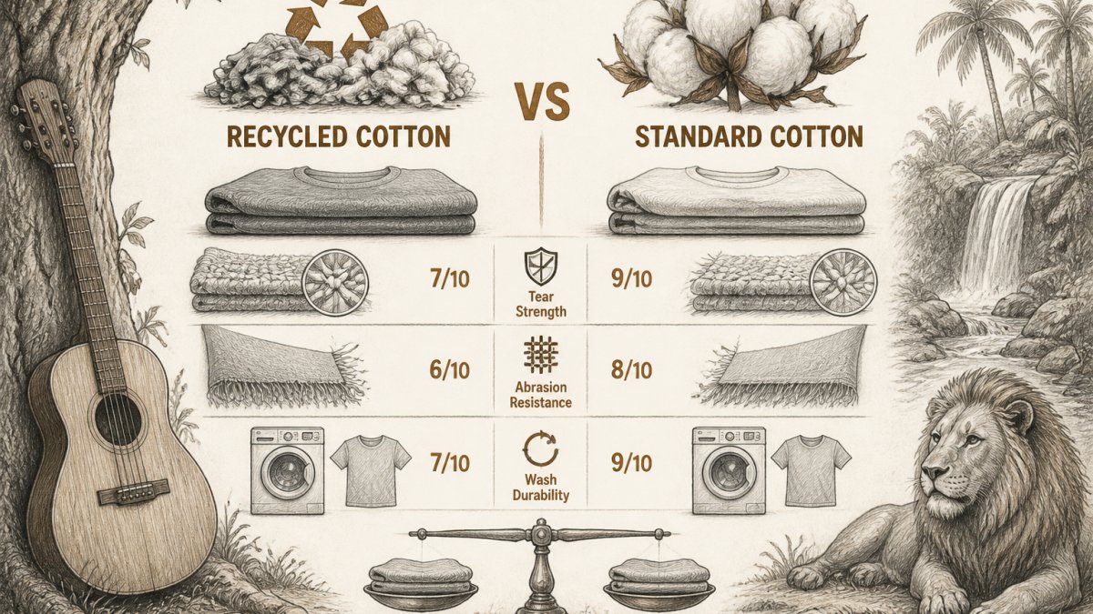 Recycled Cotton vs Standard Cotton Durability