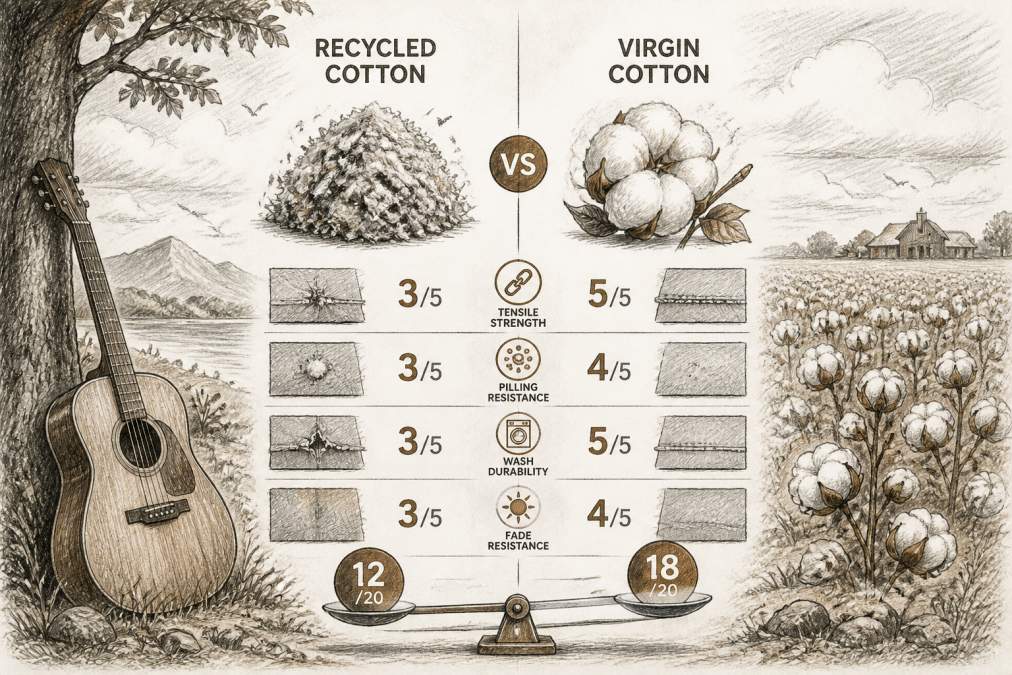 Recycled Cotton vs Virgin Cotton: Durability Guide