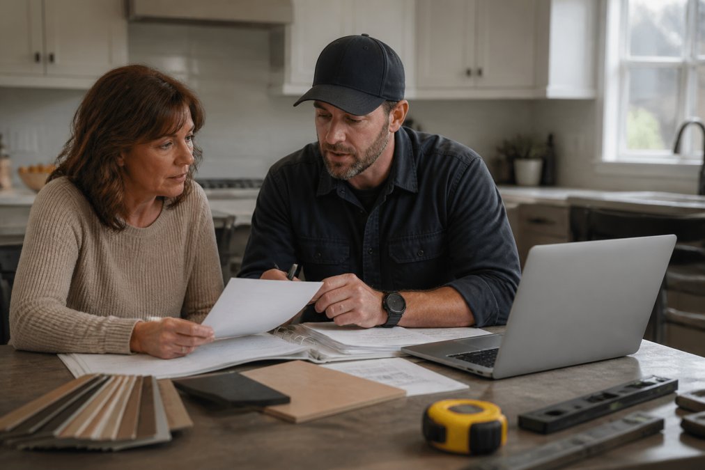 Step-by-step visual guide for red seal certified builders