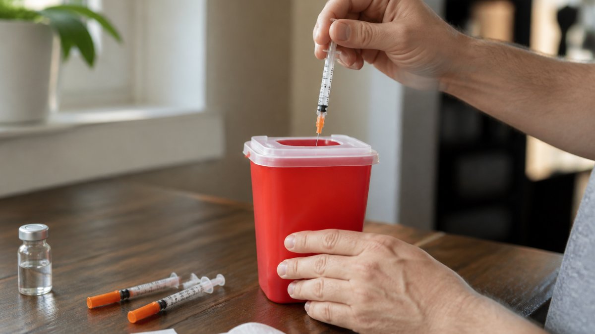 Regulations for Disposing of Medical Needles at Home