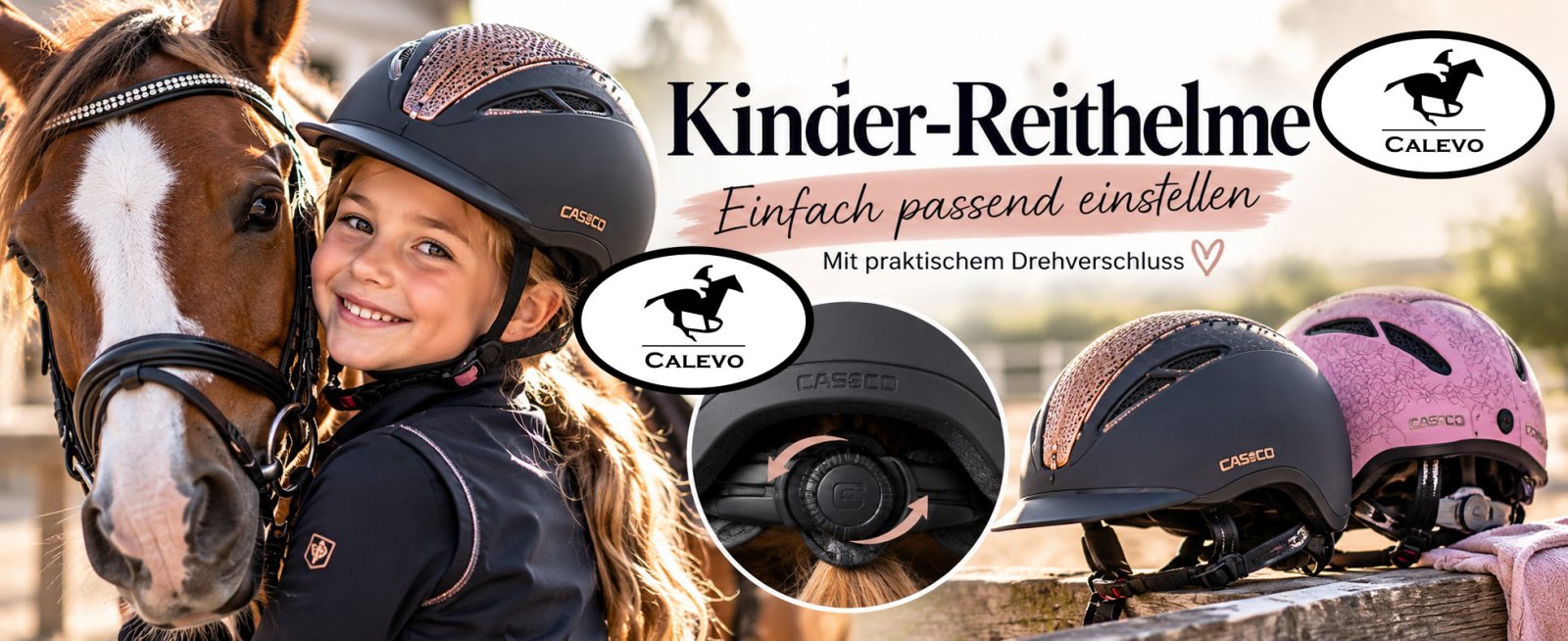 Reithelm für Kinder mit Drehverschluss: Modelle & Tipps