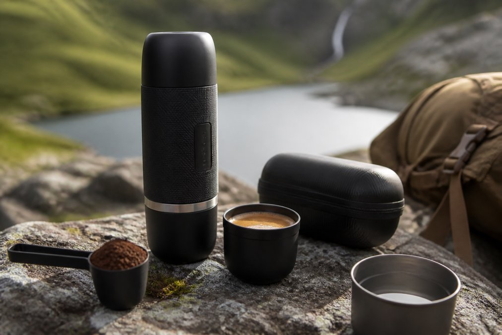 Rejse kaffemaskine med lang batteritid: 10 bedste modeller