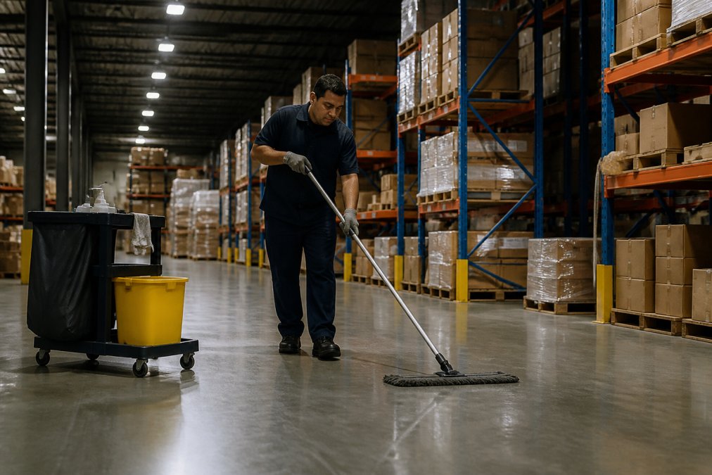 Reliable Overnight Cleaning Services for Warehouses