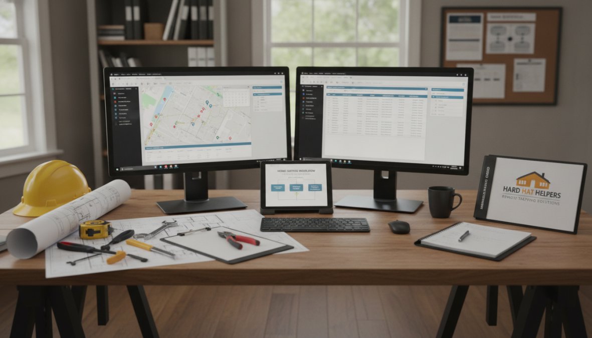 Step-by-step visual guide for Home for remote staffing for home services