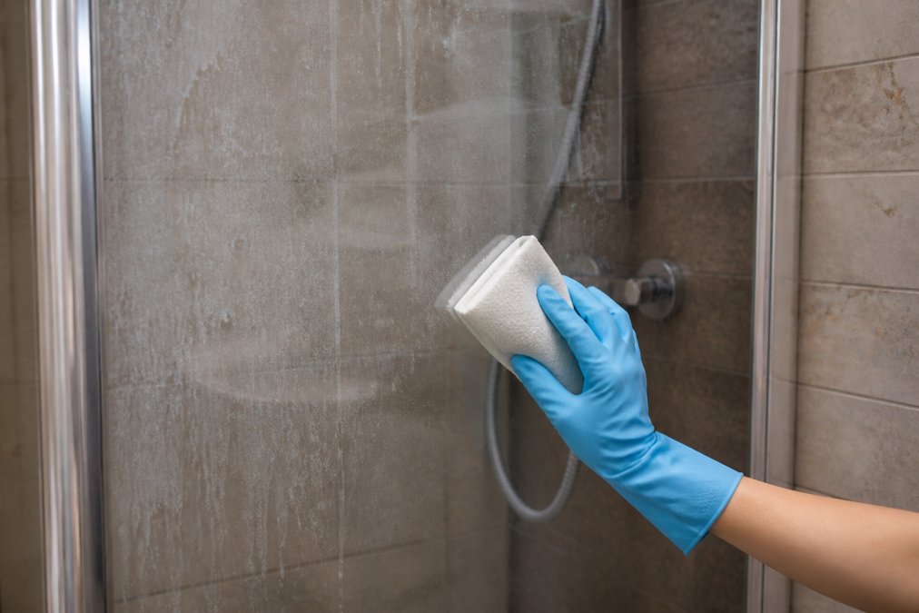 Remove Hard Water Stains From Shower Glass: Step-by-Step