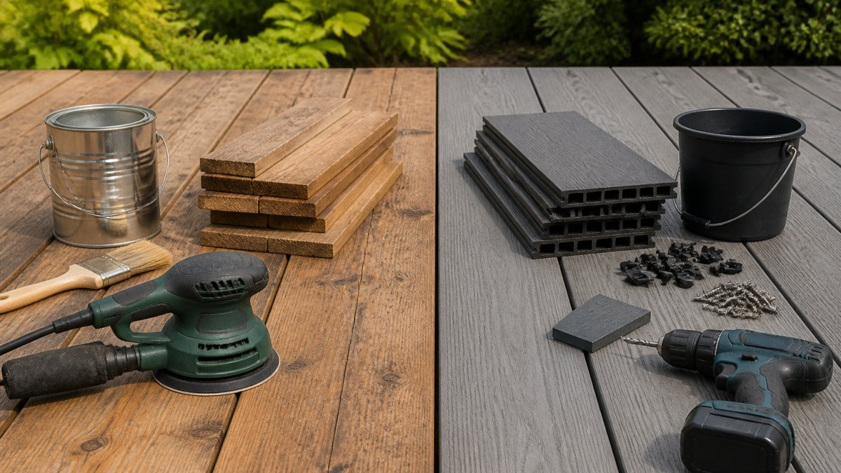 Rénovation terrasse bois vs composite : guide complet