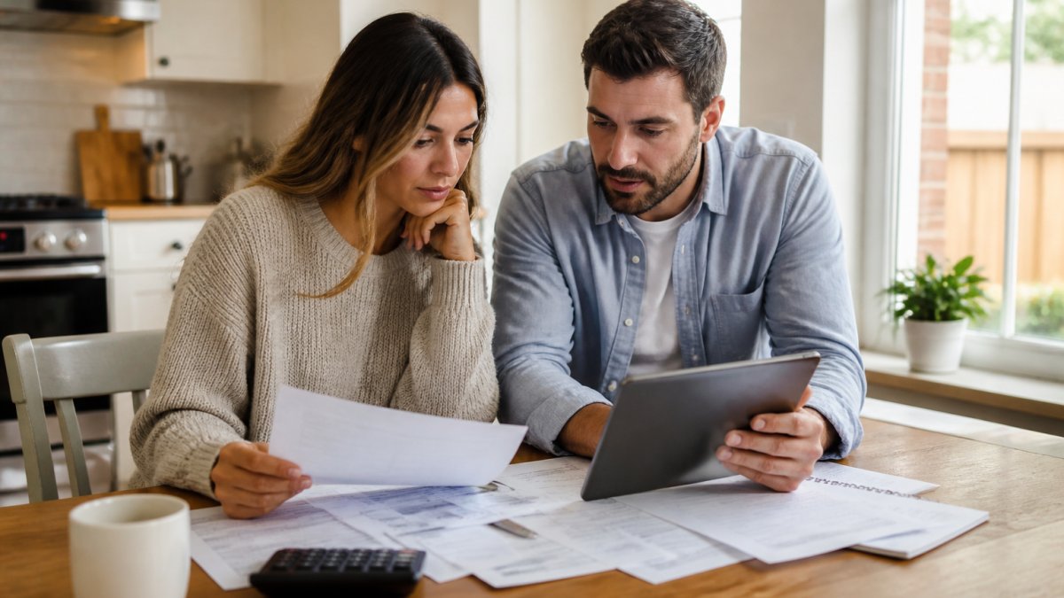 Flowchart comparing financial factors for those choosing to rent or buy Texas homes