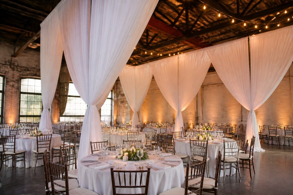 Renting Drapes for Warehouse Weddings: A Complete Guide