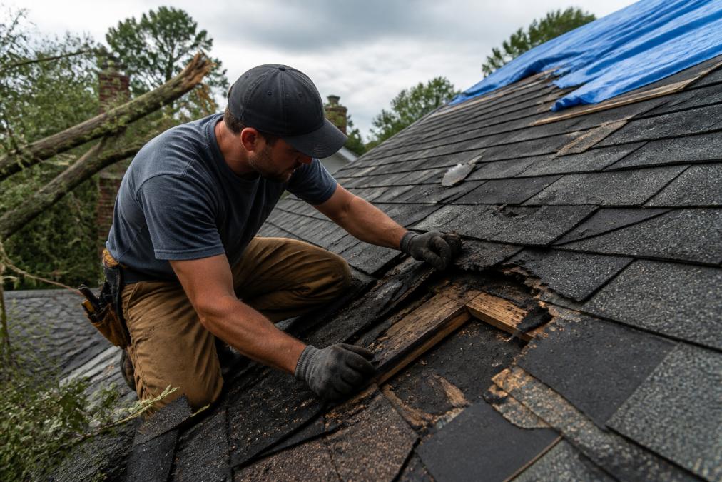 Repairing Roof Leaks After Storm Damage: A Step-by-Step Guide