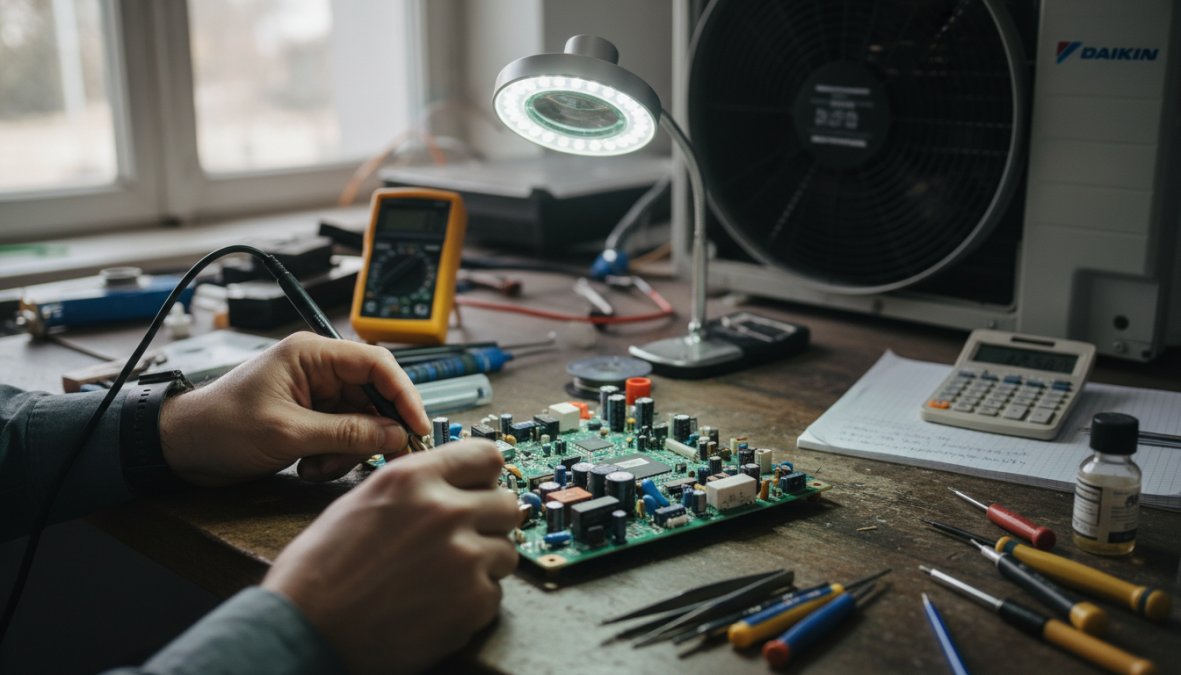 Reparar Placa Electrónica Aire Acondicionado: Precio y Guía