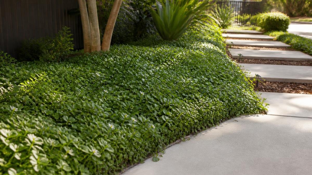 Replacing Lawn with Low Maintenance Ground Cover Plants