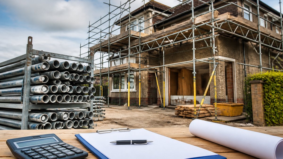 Residential Scaffolding Hire Cost Breakdown: 2026 Guide