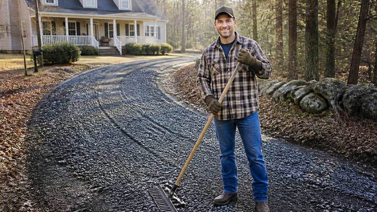 Restore a Gravel Driveway After Heavy Rain