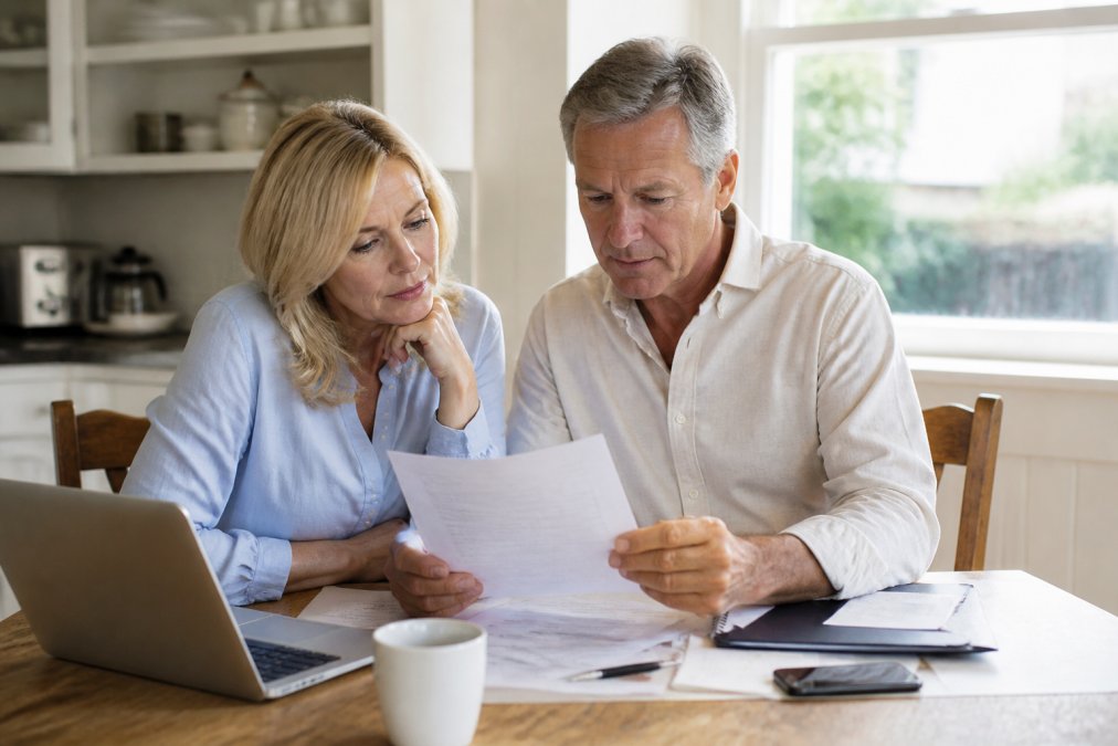 Infographic flow chart outlining the steps for planning sustainable retirement income in 2026