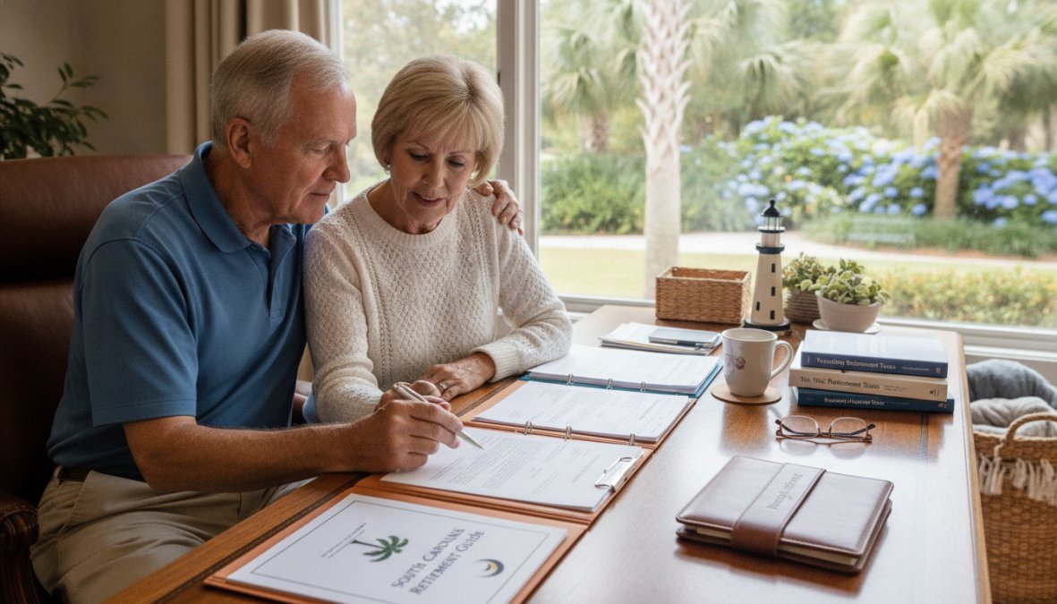 Professional illustration showing financial and advisor and meeting concepts for retirement tax planning services