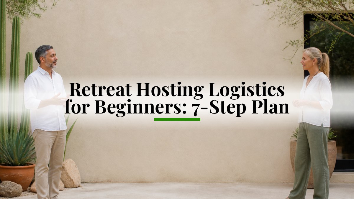 Retreat Hosting Logistics for Beginners: 7-Step Plan