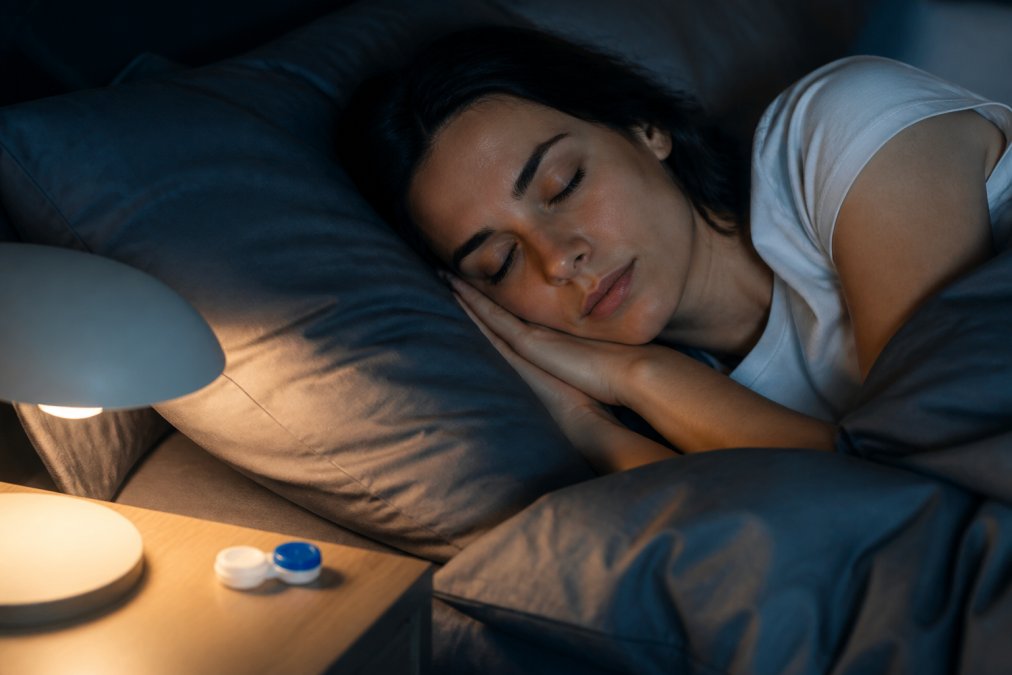 Risks of Wearing Contact Lenses Overnight