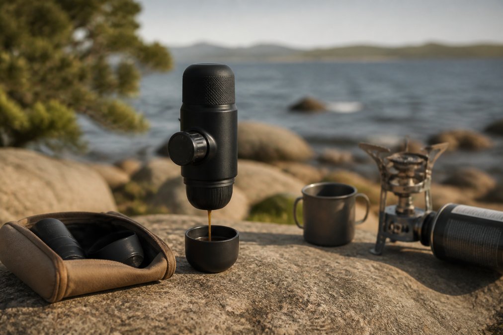 Robust espressomaskine til camping: Guide 2026