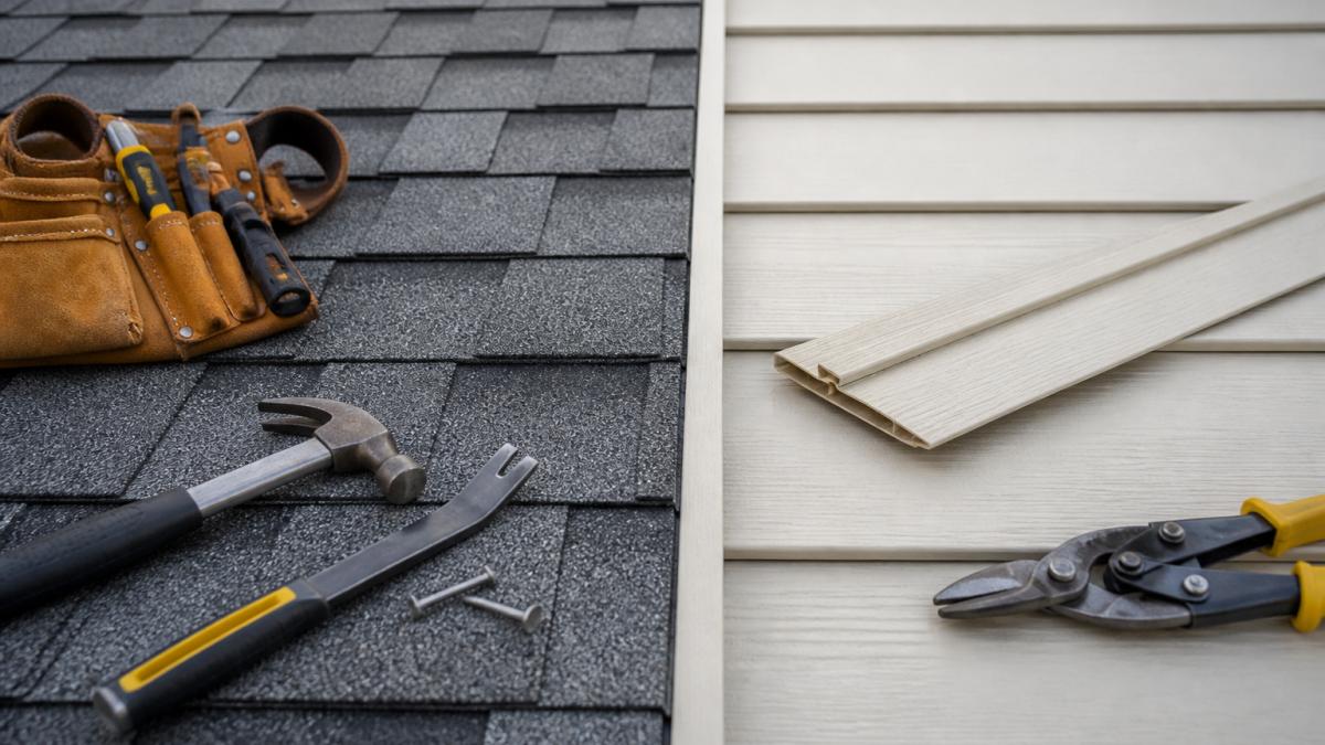 Roofing and Siding Repair Together: Benefits & Process