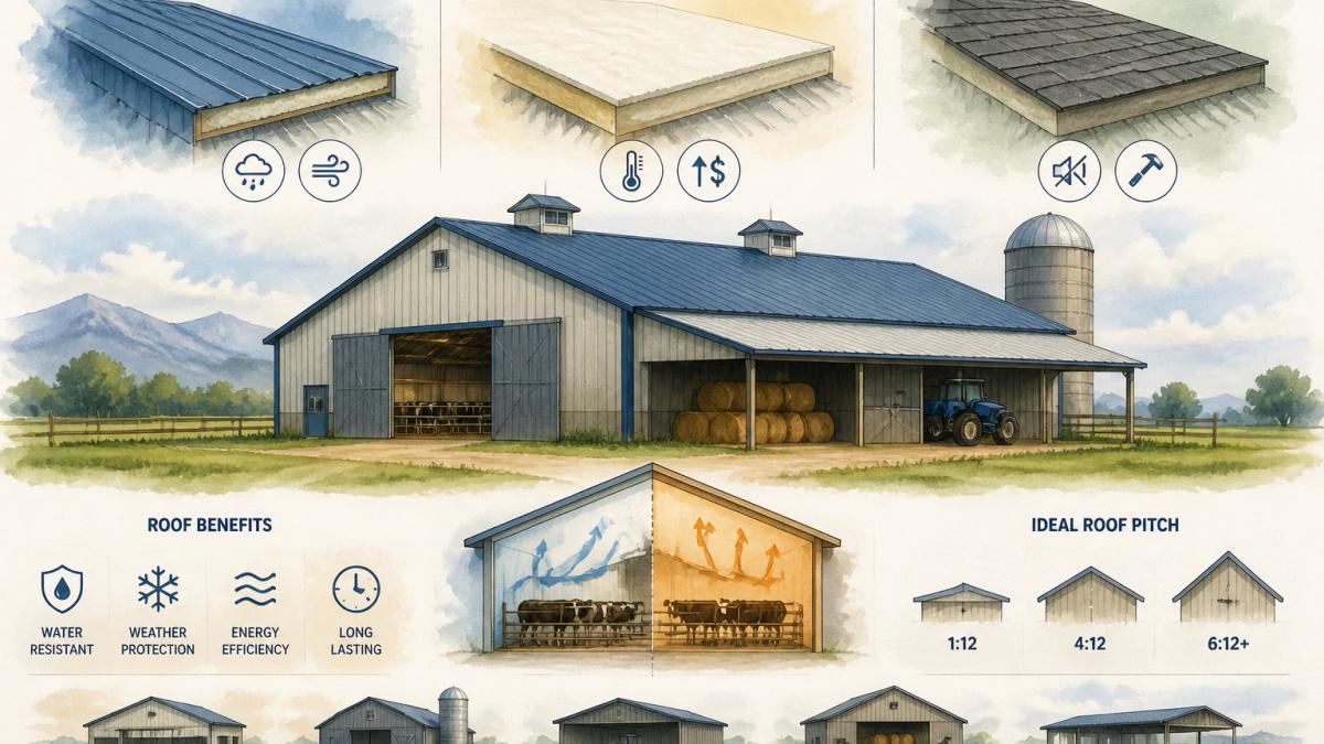 Roofing Solutions for Agricultural Buildings: 2026 Guide