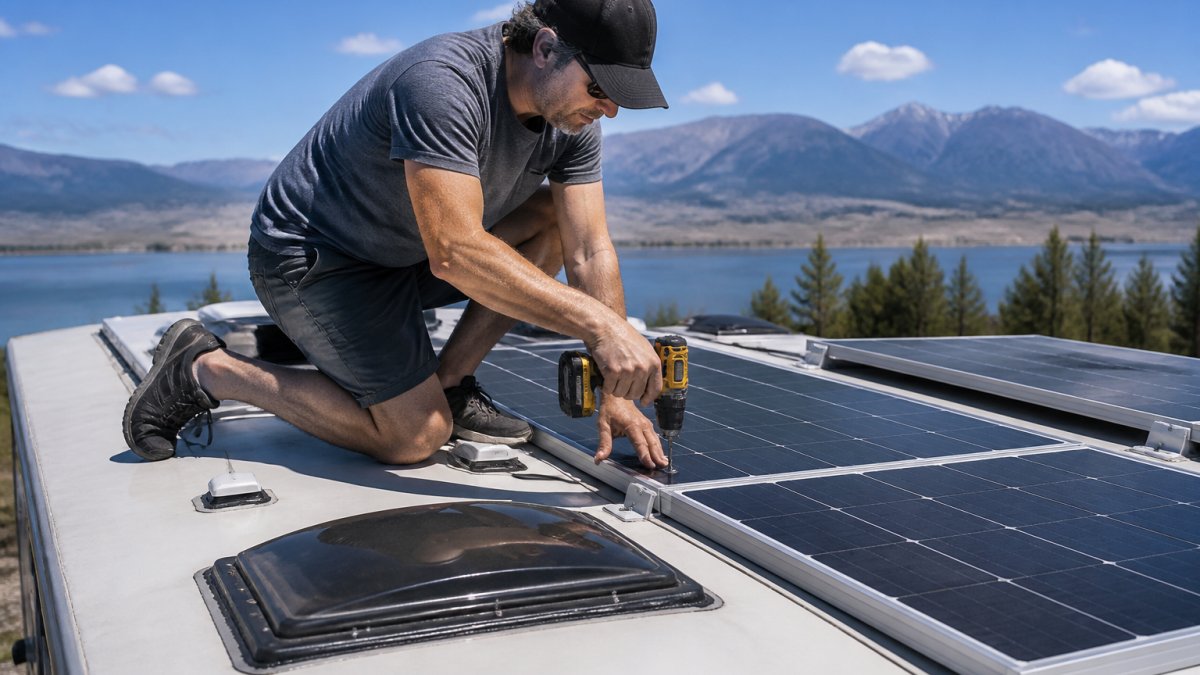 RV Solar Panel Mounting Tips: A Step-by-Step Guide