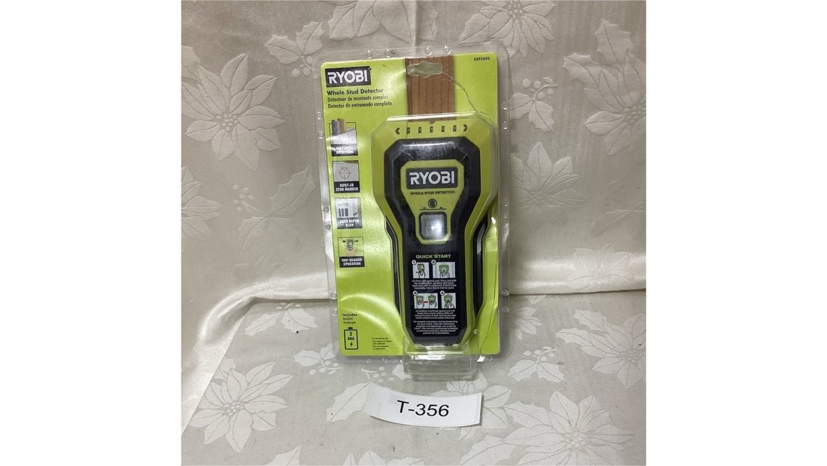RYOBI ESF5002 Stud Detector Stud Finder Electric Auto Deep Scan Marker T356