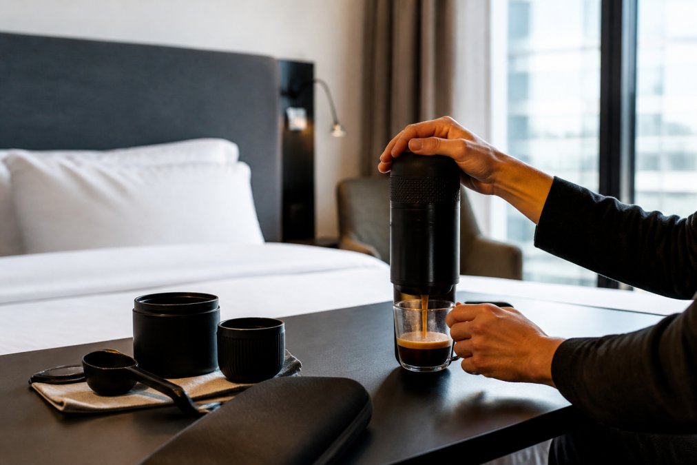 Sådan brygger du god kaffe på hotel