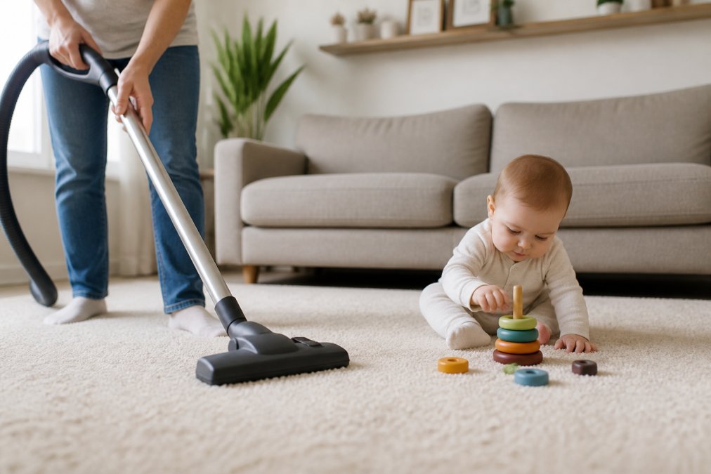 Safe Carpet Cleaning for Newborn Babies: A Parent's Guide