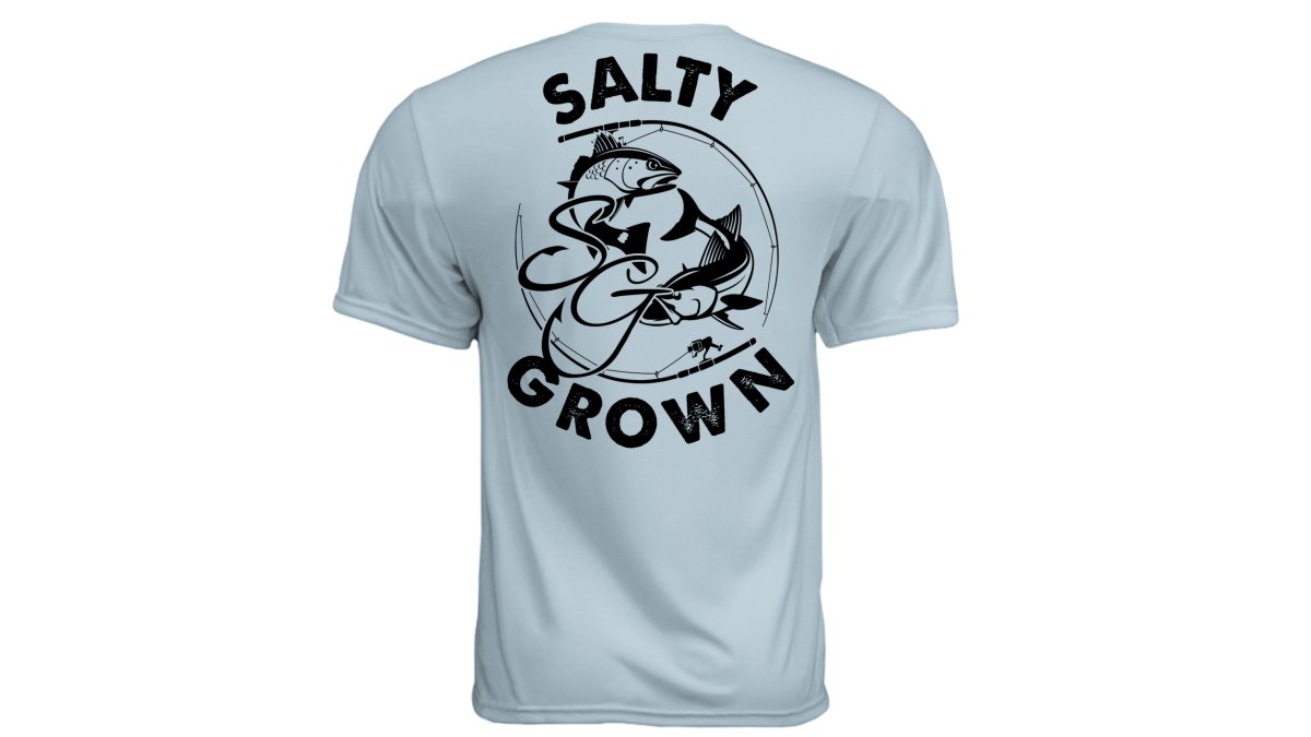 SaltyGrown Men's Short Sleeve Performance Shirt