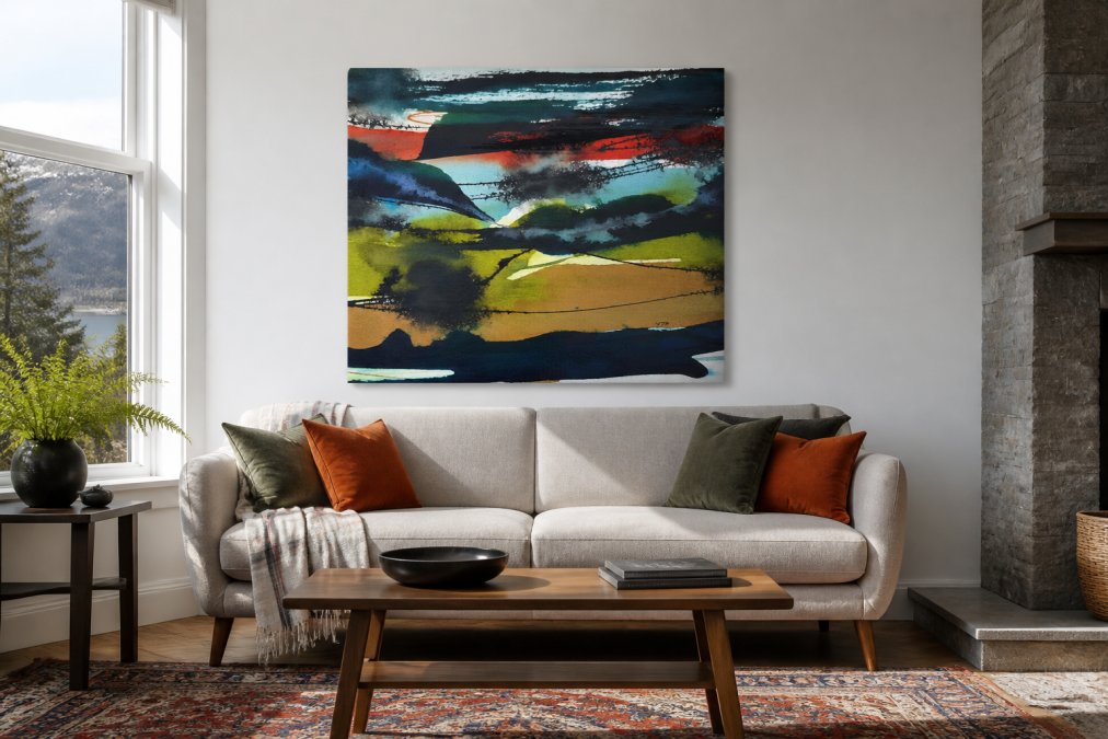 Professional illustration showing Modern for Scotland art alternatives