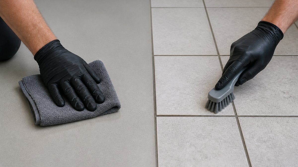 Seamless Flooring and Tiles: Comparing Cleaning Requirements