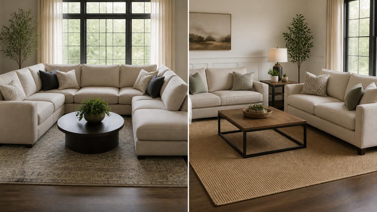 Sectional vs Two Sofas for Living Room: 2026 Guide