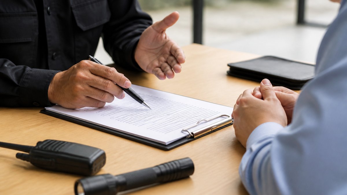 Security Company Contract Terms Explained