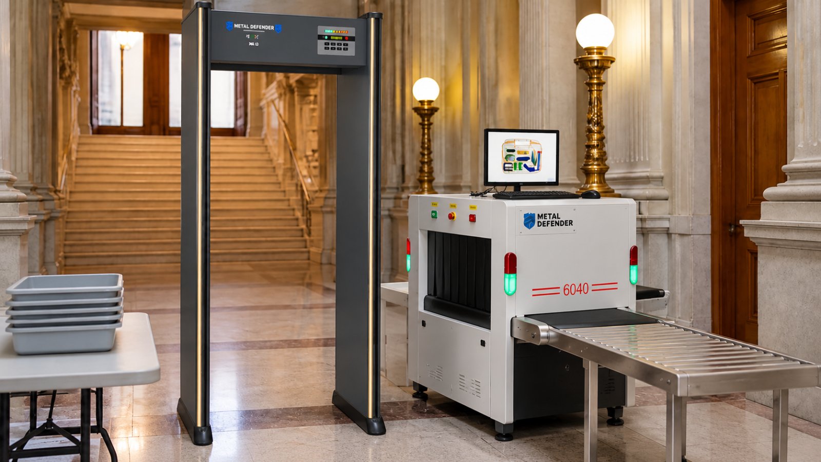 Security Screening Equipment for Government Buildings