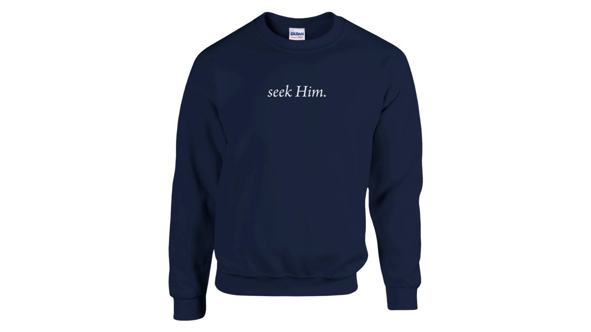 seek Him. | Crewneck Sweatshirt