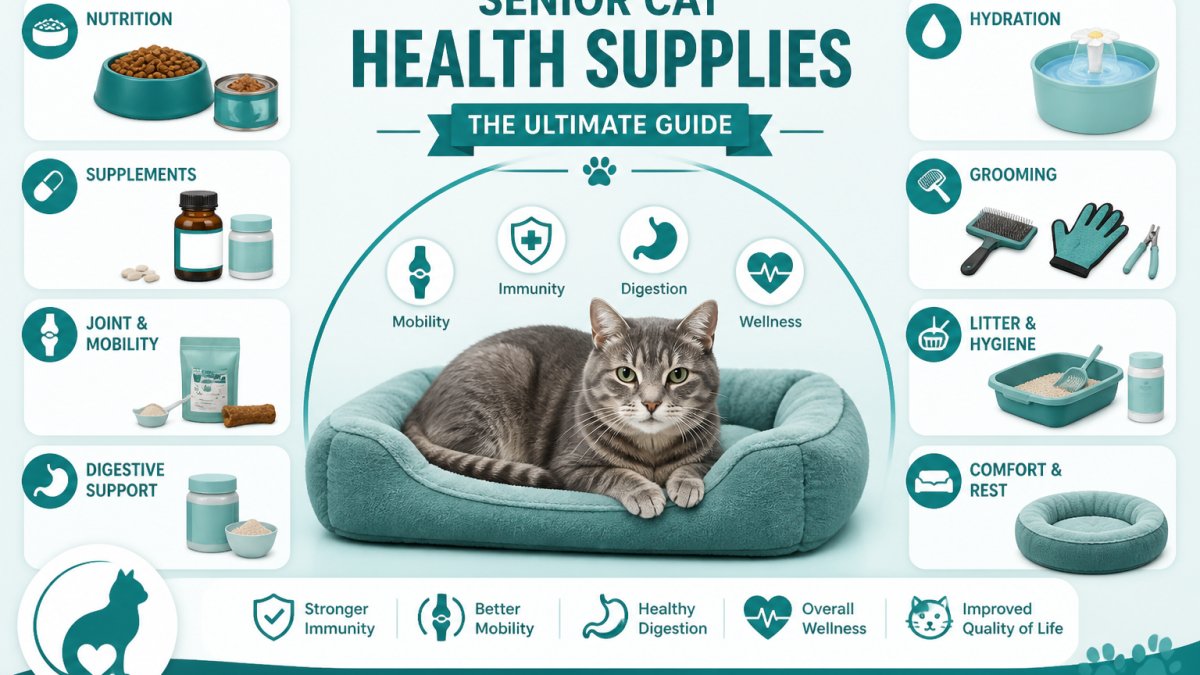 Senior Cat Health Supplies: The Ultimate Guide