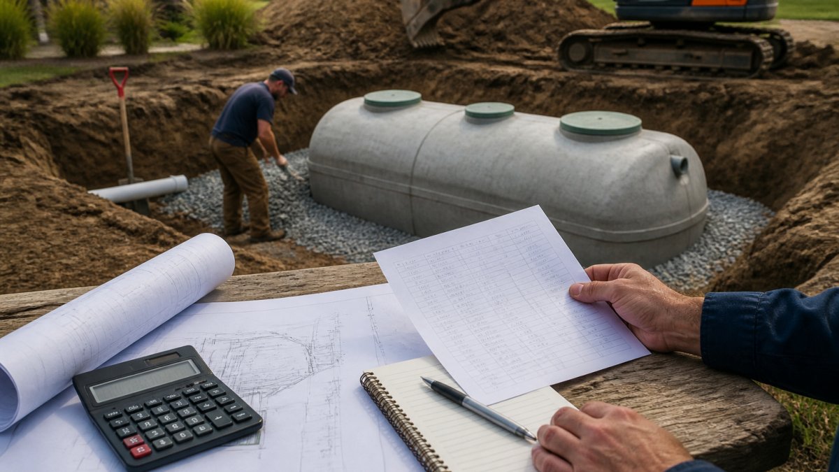 Septic Tank Installation Cost Estimate: A 2026 Guide