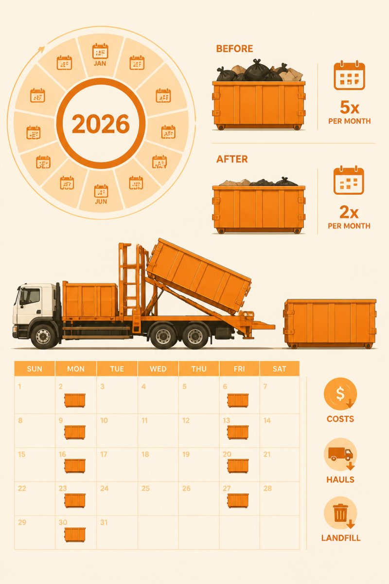 Service Schedule for Mobile Waste Compaction: 2026 Guide