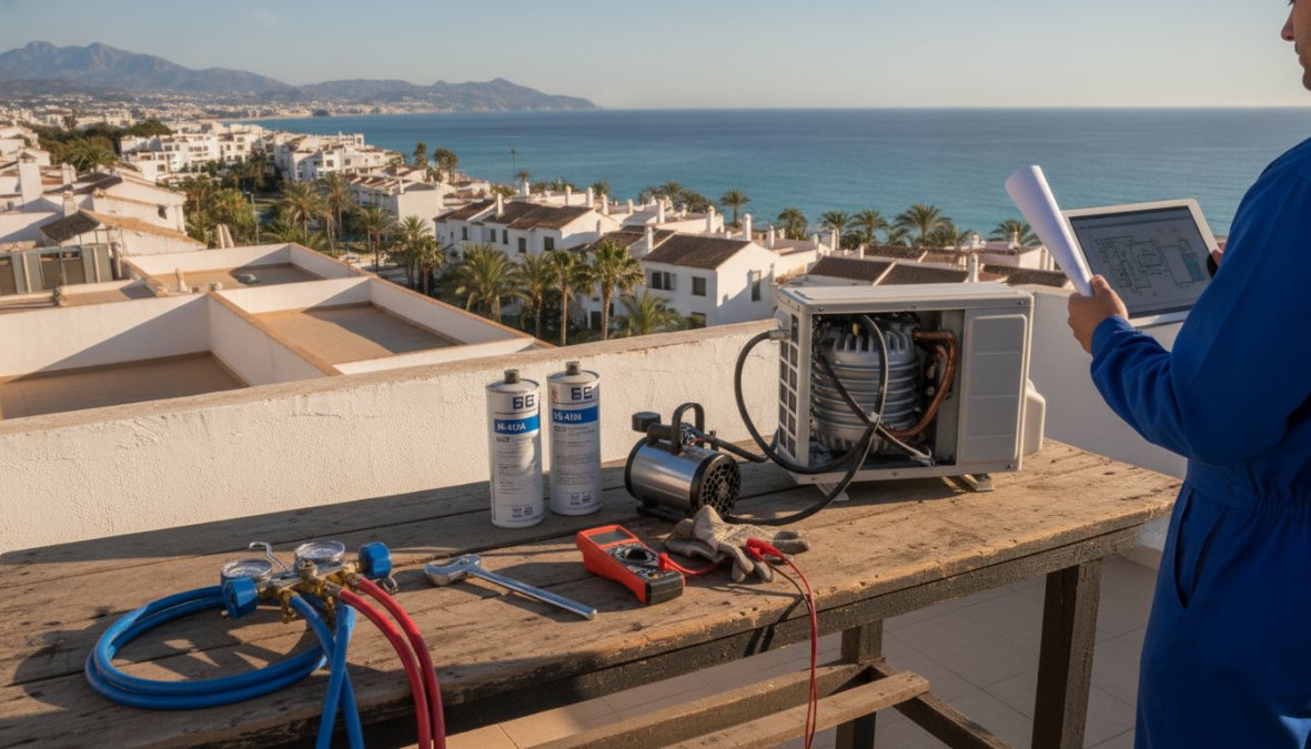 Servicio técnico aire acondicionado Costa del Sol: Guía 2026